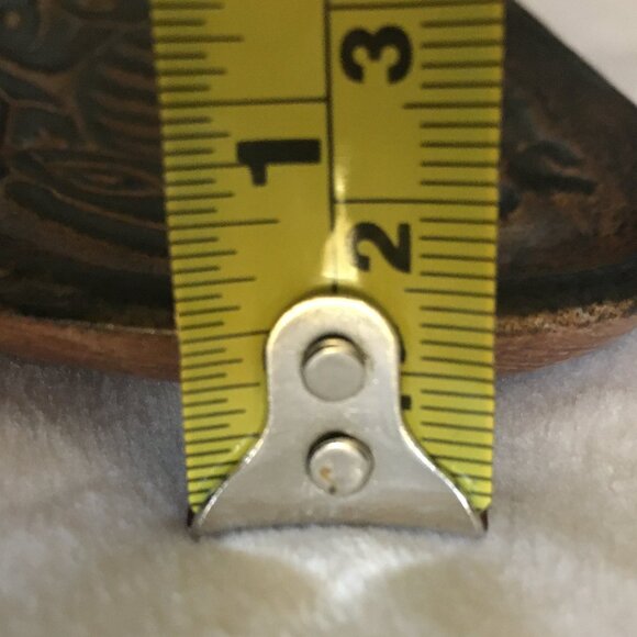 Vintage 70s Canadian Artist Ruth Meechan Handmade Haida Frog Trinket Dish - Picture 11 of 11